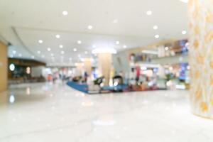 abstract blur and defocused luxury shopping mall and retail store for background photo