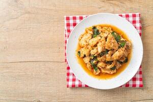 Stir Fried Chicken with Chili Paste photo