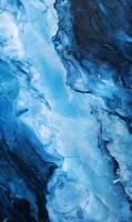 AI generated Marble background. Abstract blue marble texture photo