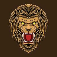 Vector illustration of tiger head