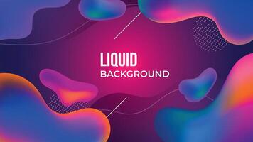 liquid banner background fluid mesh vector