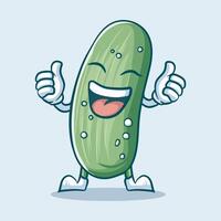 Pickle Vector Character Illustration Art