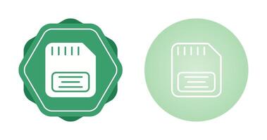 Memory Card Vector Icon