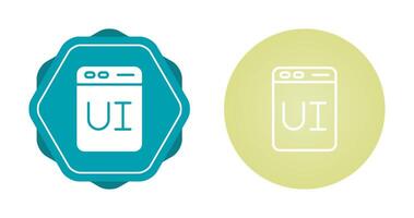 User Interface Design Vector Icon