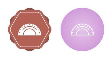 Protractor Vector Icon