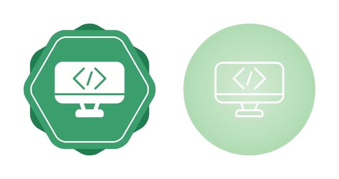 Coding Vector Icon