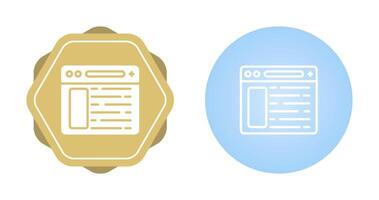 Browser Vector Icon