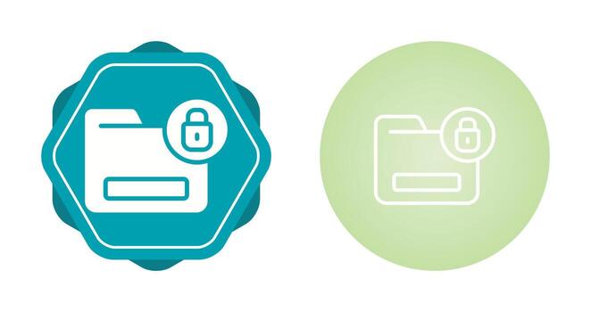 documento cifrado vector icono