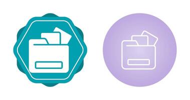 Document Storage Vector Icon