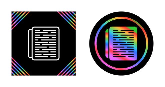 Document Vector Icon