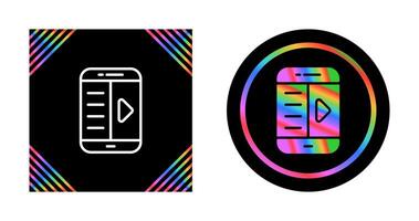E-Book Reader Vector Icon