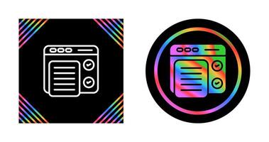 Concept Testing Vector Icon