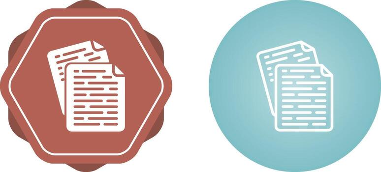 Documents Vector Icon