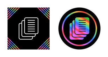 Document Version Control Vector Icon