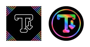 Typography Vector Icon