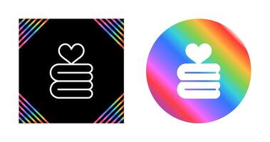 Love blanket Vector Icon