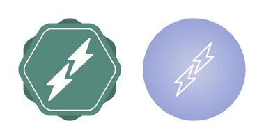 Lightning Vector Icon