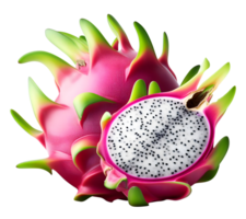 ai gegenereerd draak fruit PNG draak PNG pitaya fruit PNG pitaya PNG pitahaya fruit PNG pitahaya PNG voor de helft draak fruit PNG draak fruit transparant achtergrond draak fruit zonder achtergrond