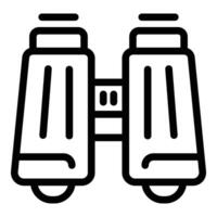 Business binoculars icon outline vector. Board team vector