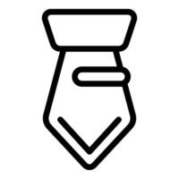 Bow tie manager icon outline vector. Business office vector