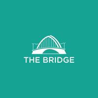 AI generated The bridge logo is a minimalist and simple bridge-shaped logo. The logo also looks very elegant and stylish at the same time. vector