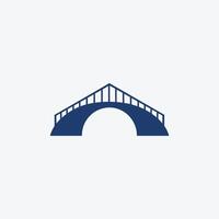 AI generated A powerful and unique bridge builder logo design. vector