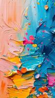AI generated A Symphony of Color and Texture photo