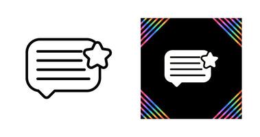 Feedback Vector Icon