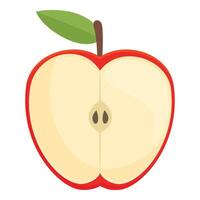 Healthy juice apple icon cartoon vector. Nutrition eco vector