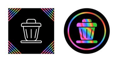 Trash bin Vector Icon