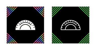Protractor Vector Icon