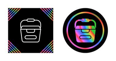 Portable water container Vector Icon