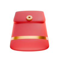 3d interpretazione Cinese rosso Busta png