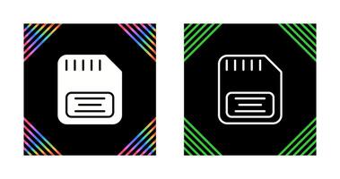 Memory Card Vector Icon