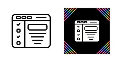 Design Brief Vector Icon