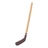 Wooden stick icon cartoon vector. Game sport vector