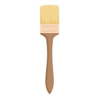 Brush big paint icon cartoon vector. Area work vector