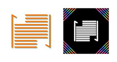 Indent Vector Icon