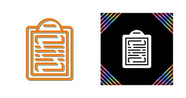 Clipboard Vector Icon