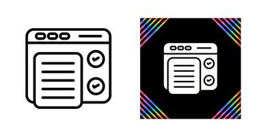 Concept Testing Vector Icon