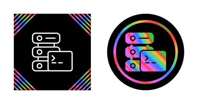 SSH Hosting Vector Icon