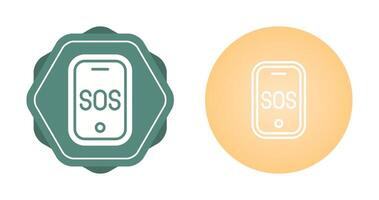 Emergency phone Vector Icon