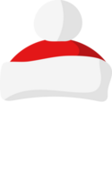 Santa Hüte, Schnurrbart und Bärte. png