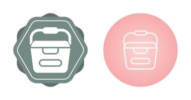 Portable water container Vector Icon