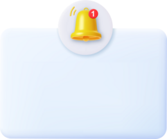 Notification 3D icon. png