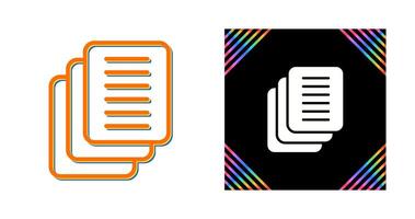 Document Version Control Vector Icon