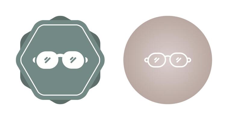 Eyeglasses Vector Icon