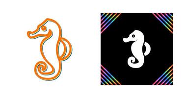 Seahorse Vector Icon