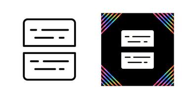 Document Split Vector Icon