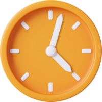 3d alarm clock png